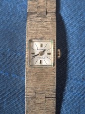 Accurist Gold Tone 17 Jewel