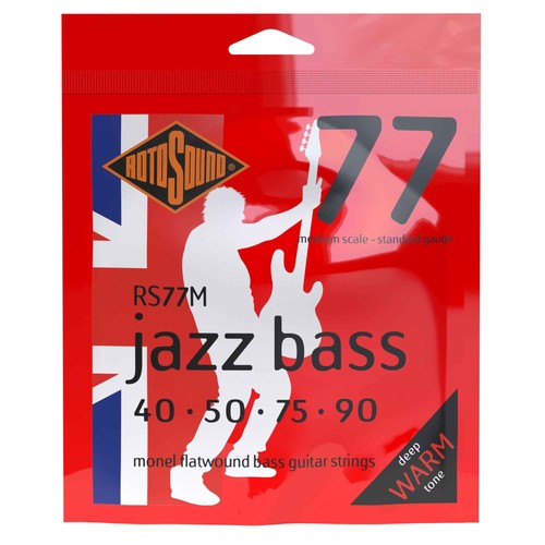 Rotosound jazz bass - rotosound, flatwound