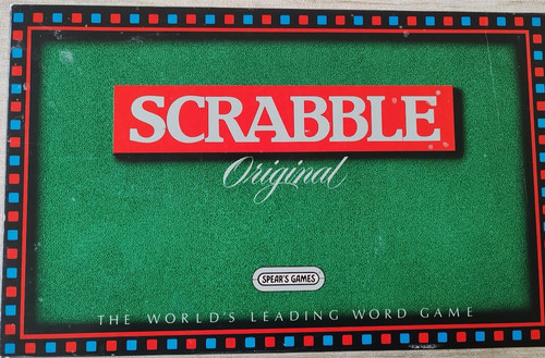 Vintage scrabble board - vintage,