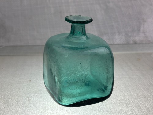 61655 old antique glass bottle - old,