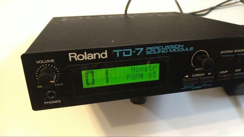 Roland drum module - td-7,