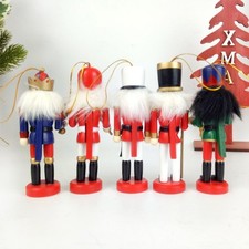 5Pcs 12cm Nutcracker Soldier