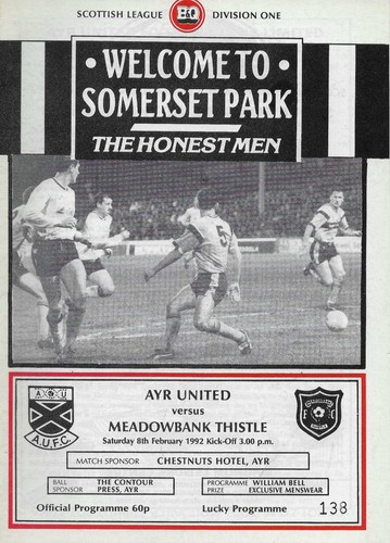 1991 league february ayr - 1991/92,