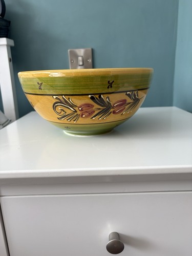 Vintage hand painted large - vintage,