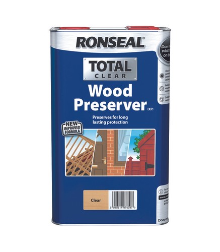 Ronseal total wood preserver - ronseal,