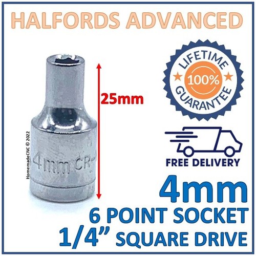 Halfords advanced 4mm - advanced, 1/4"