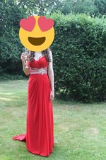 Fabulous beaded red prom