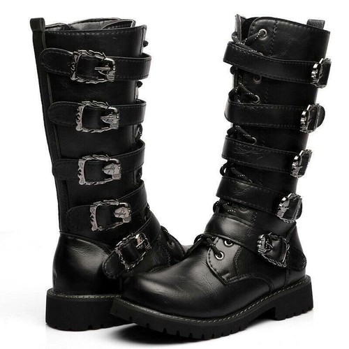 Mens steampunk leather combat - mens,