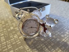 Swarovski Bear Clock (212687)
