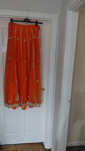 Vibrant indian party skirt - vibrant,