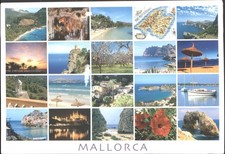 MALLORCA, Spain - Vintage POSTCARD