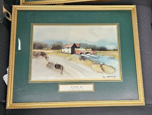 Framed mounted print the - framed, "the