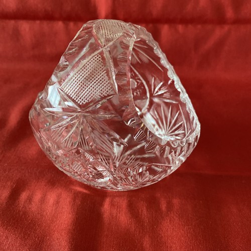 Vintage cut lead - crystal, glass