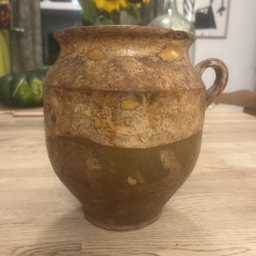 Antique french confit pot - french, 19th
