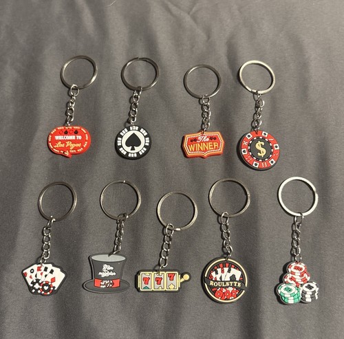 Las vegas themed keyring - themed,