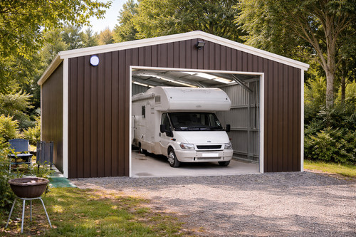 Premier steel building garage - steel,