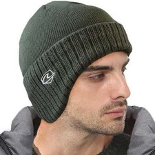 Mens Skull Beanie Hat German