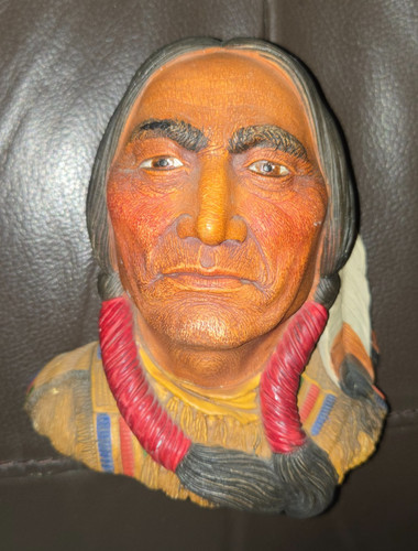 Vintage 1984 sitting bull - vintage, bull"