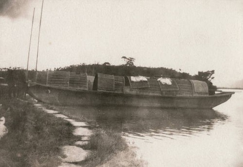 Ningpo houseboat china 1906 - ningpo,
