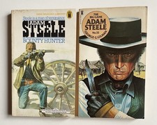  Adam Steele  Books No.22 & No. 2 by George G. Gilman, Vintage Western book