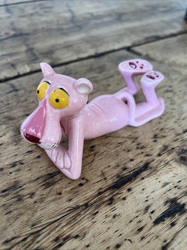 Vintage pink panther ceramic - vintage,