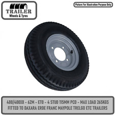 Trailer Wheel Rim and Tyre