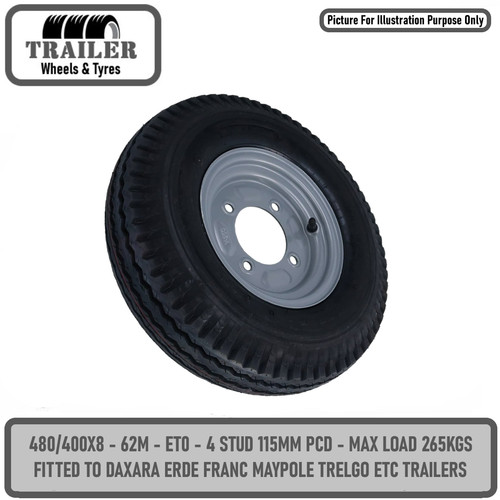 Trailer wheel rim - rim, and