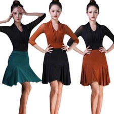 Women Latin Dance Skirt