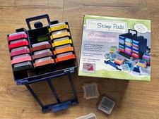 Whispers 30 stamp pad colours ink pads set please read description