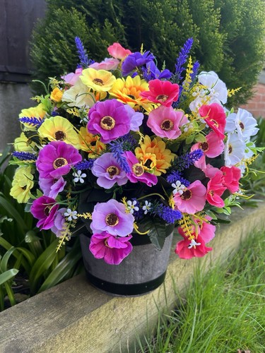 Artificial spring planter - spring,