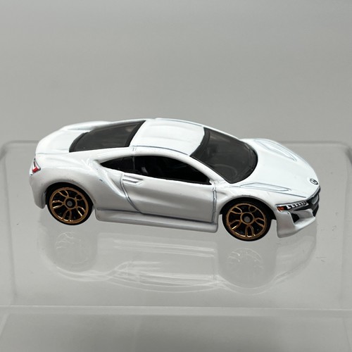 Hot wheels acura nsx white - wheels, '17