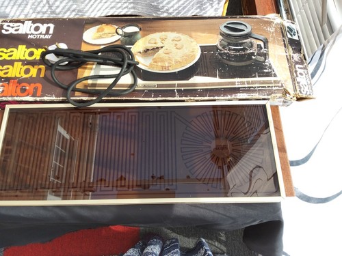 Salton hot tray model et3 - salton, tray,