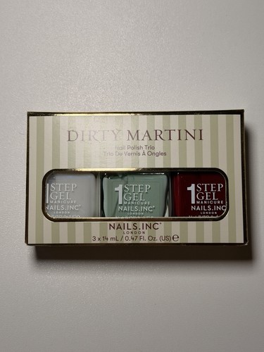 Nails inc dirty martini - martini, x3