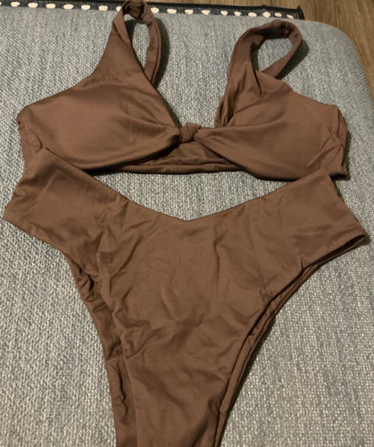 Women bikini brown small - women,