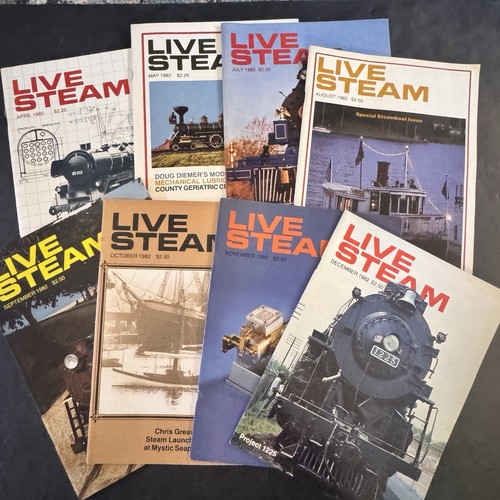 Live steam magazine lot - live,