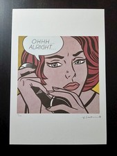 ROY LICHTENSTEIN Numbered