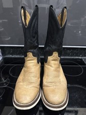 VINTAGE JUSTIN ROPER BLACK &