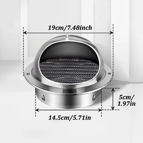 Stainless steel exterior wall - steel,