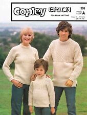 PRINT of Family Guernsey Aran