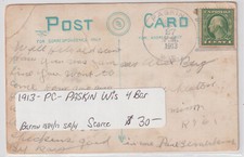1913 PC Paskin Wis 4 bar cl