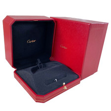 Authentic Cartier LOVE Bracelet Jewelry Storage Box Case Red CRCO000210