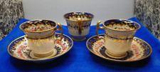 Antique Coalport 2 Cup and