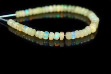 4MM Natural A++ Opal Rondelle