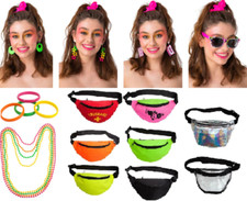 80s Neon Accessories Adults