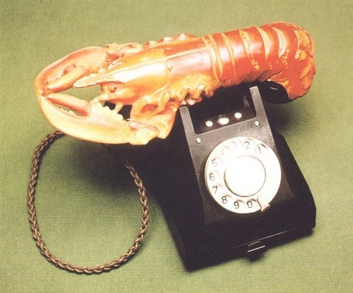 The lobster telephone salvador - lobster,