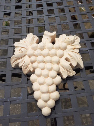 Wooden moulding grapes - ", "