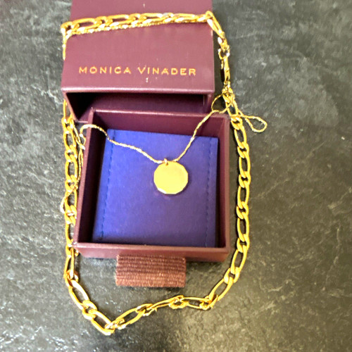 Monica vinader gold plated - vinader,