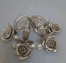 Napkin Rings X 4 Shabby Chic