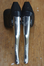 Shimano Exage Motion BL-A251 Aero Brake Levers, Vintage, Black, Good Condition