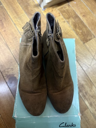 Vintage clark leather seude - leather,